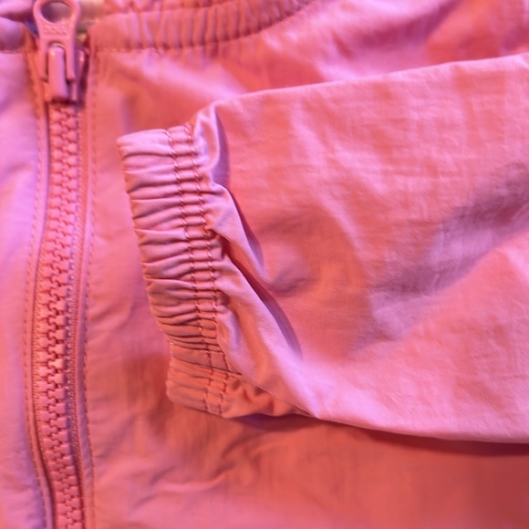 Just One You by Carter’s Lined Hoodie WindBreaker Jacket Newborn Girl EUC Zip Up - Picture 9 of 11